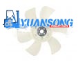 YM129900-44700 KOMATSU 4D94E 4D94LE pale de ventilateur 