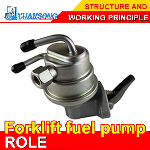 rôle de pompe à essence de chariot élévateur, structure et principe de fonctionnement