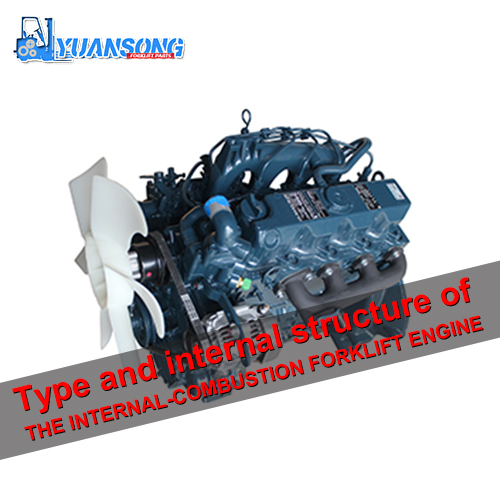 Type et structure interne du moteur du chariot élévateur à combustion interne